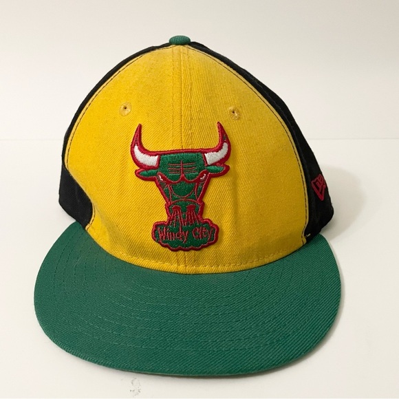 New Era 59Fifty 7 1/2 Chicago Bulls Hardwood Classic Hat Cap - Picture 1 of 16